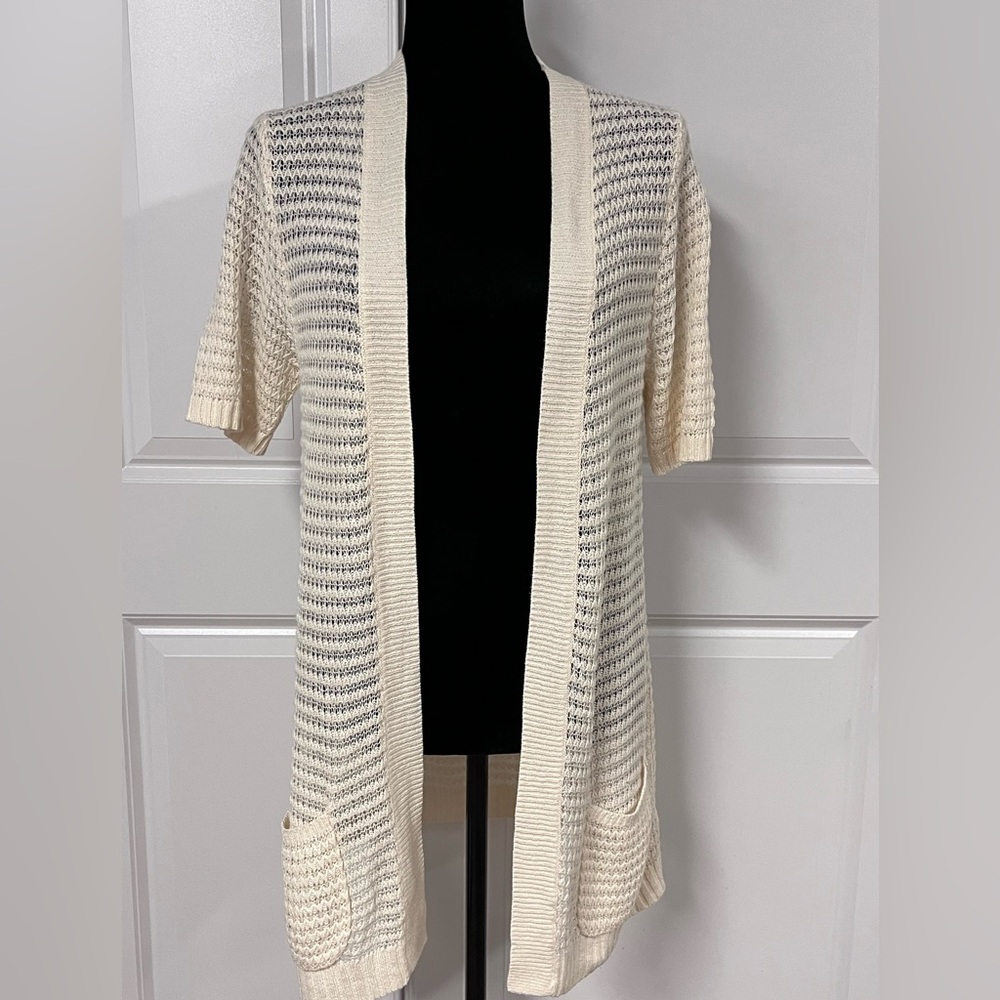 Merona Open Knit Open front Cardigan